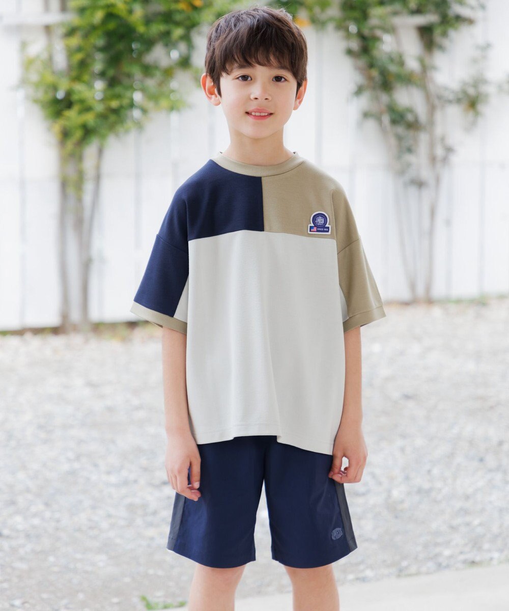 J.PRESS KIDS 【速乾】【140-170cm】ナイロンストレッチ ショートパンツ 