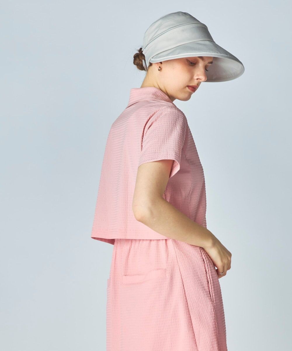 FILA GOLF／marie claire 【marie claire SPORT】 シアサッカーワンピース 