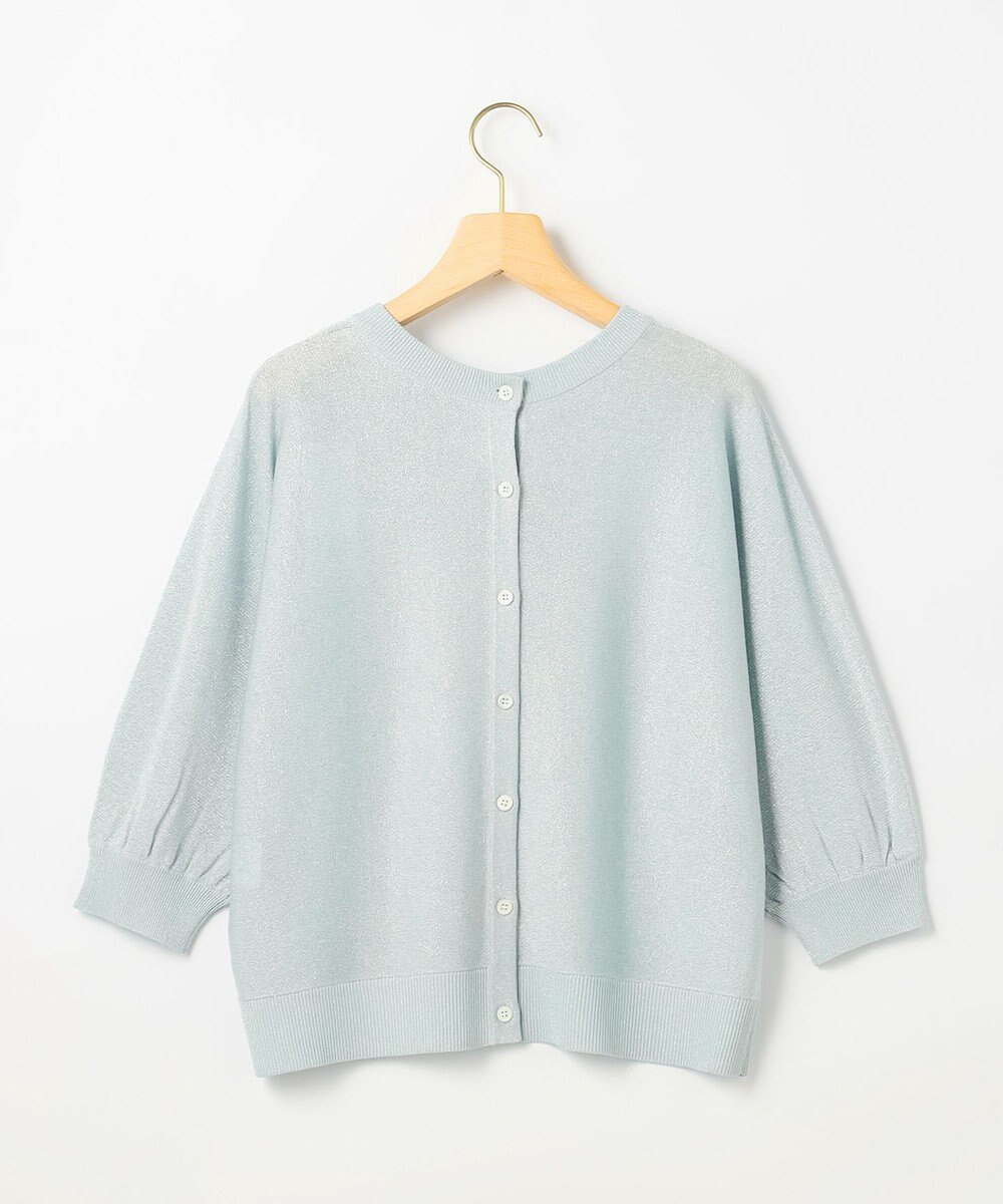 組曲 L 【先行予約・前後着用可】ドルマンスリーブライトラメ ニット 