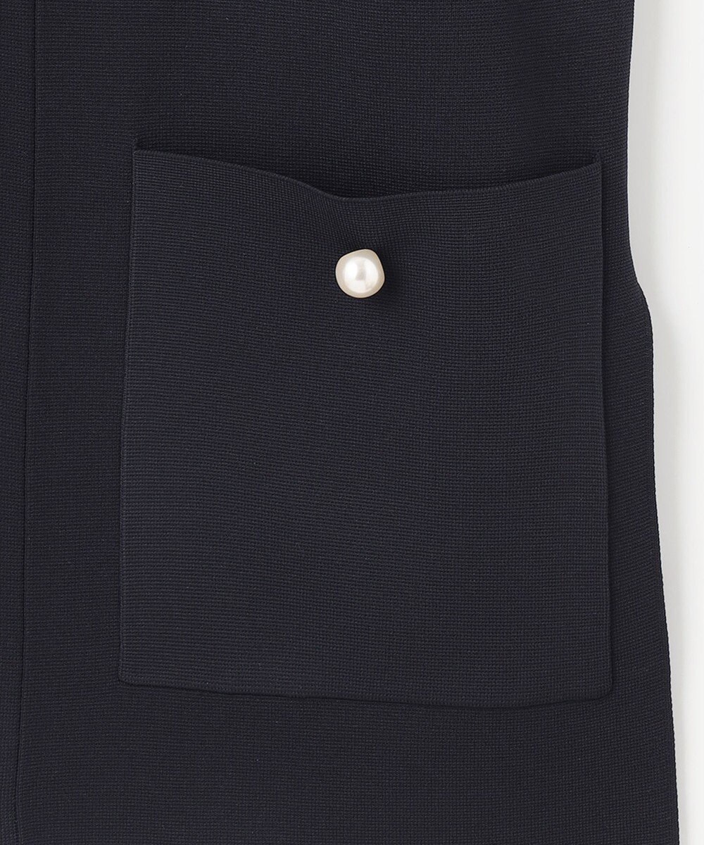 UNFILO 【軽量/ストレッチ/シワになりにくい】ミラノリブ ハーフジレ 