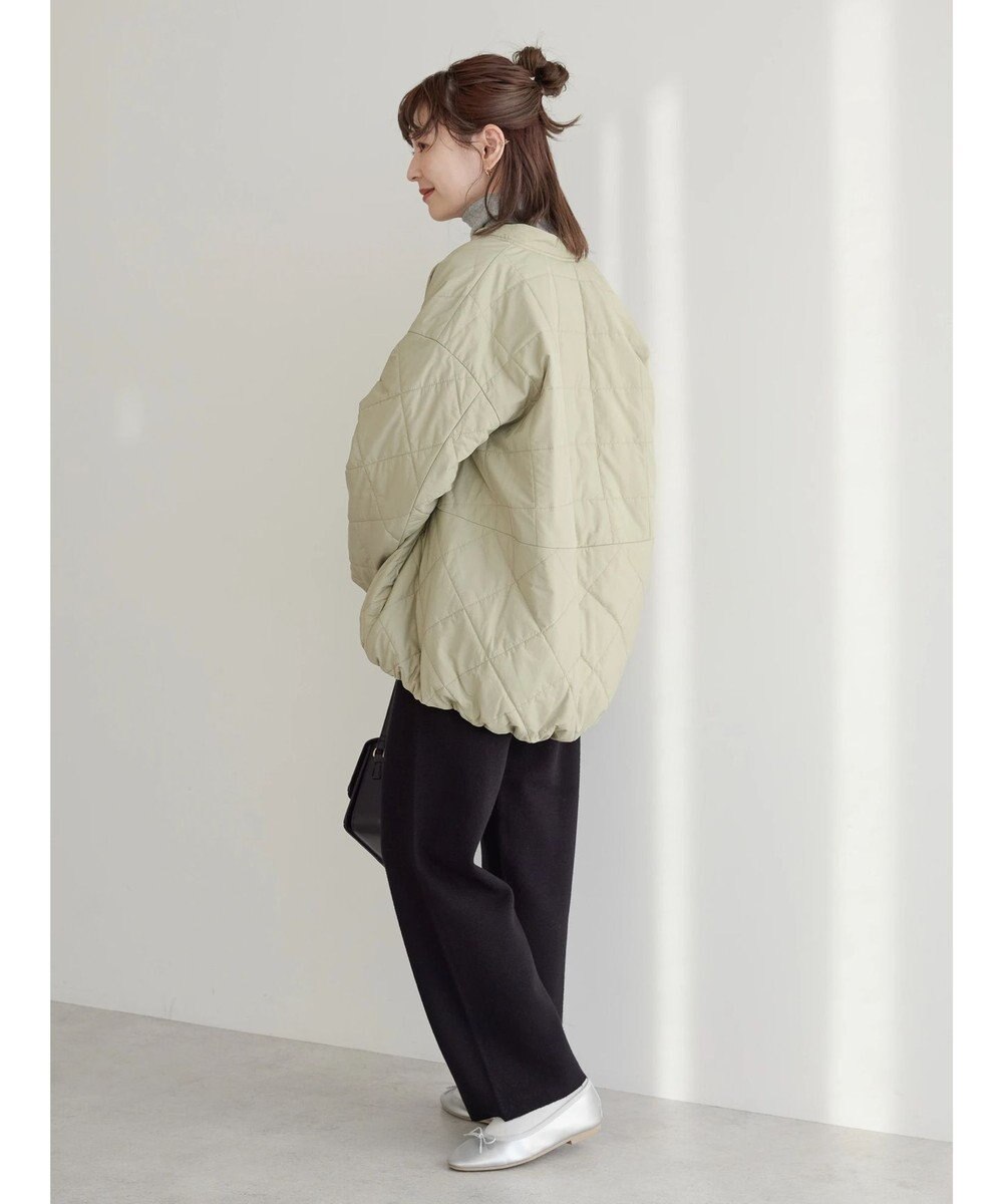 AMERICAN HOLIC キルポカスクエアステッチキルトコート 