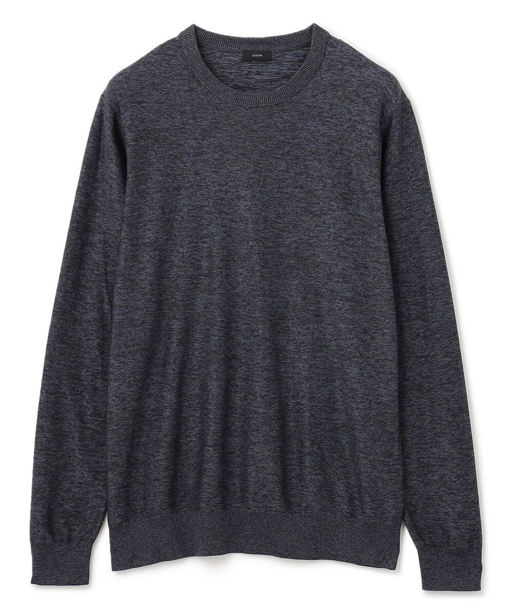 JOSEPH HOMME ナイロンムリネメランジ　クルーネックニット 