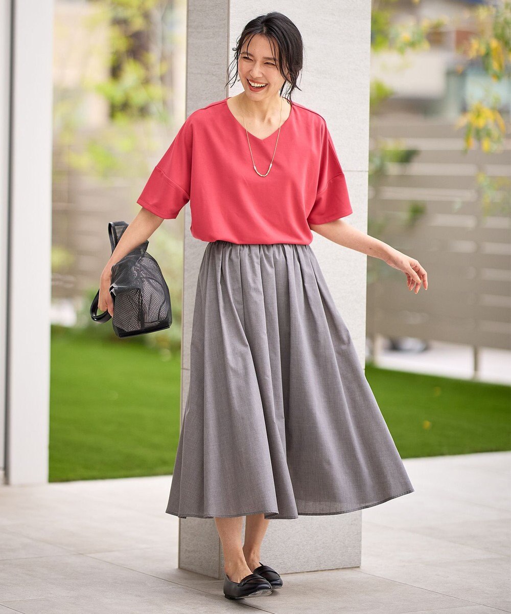 ANY メタルパールレンジネックレス 