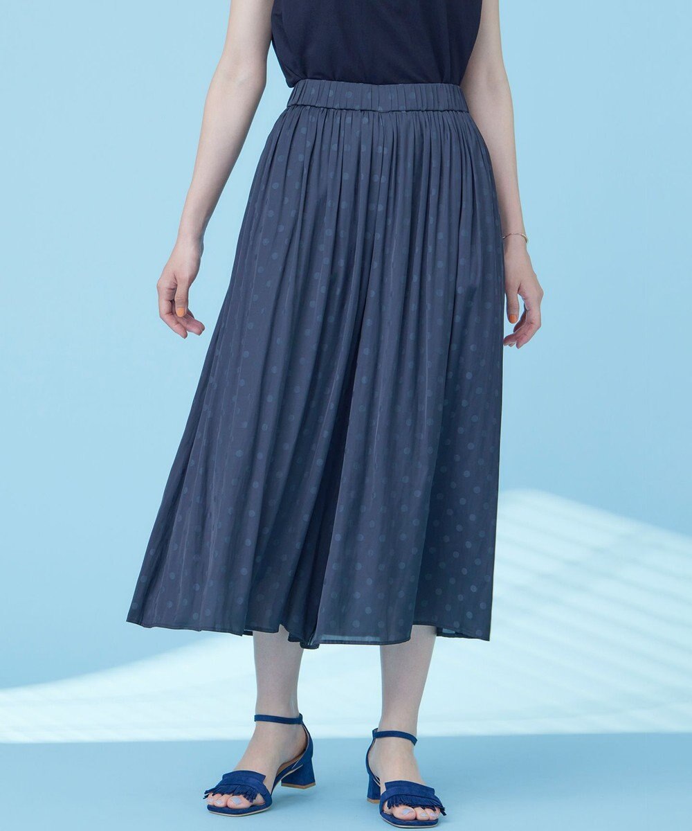 組曲 【秋のNEWカラー追加】ギャザーライトデシン パンツ 