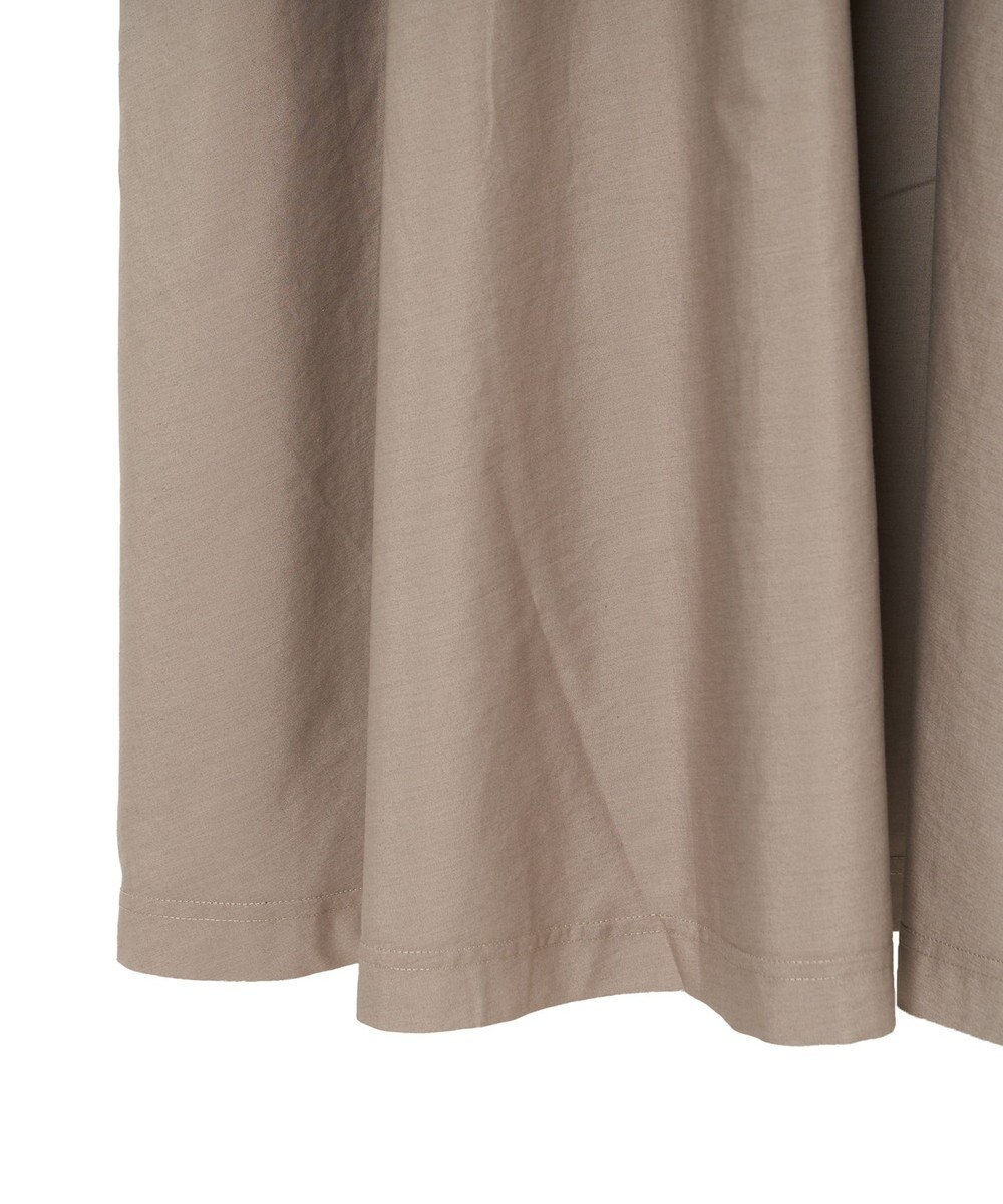 JOSEPH 【洗える】ポプリンジャージー　キャップスリーブドレス 