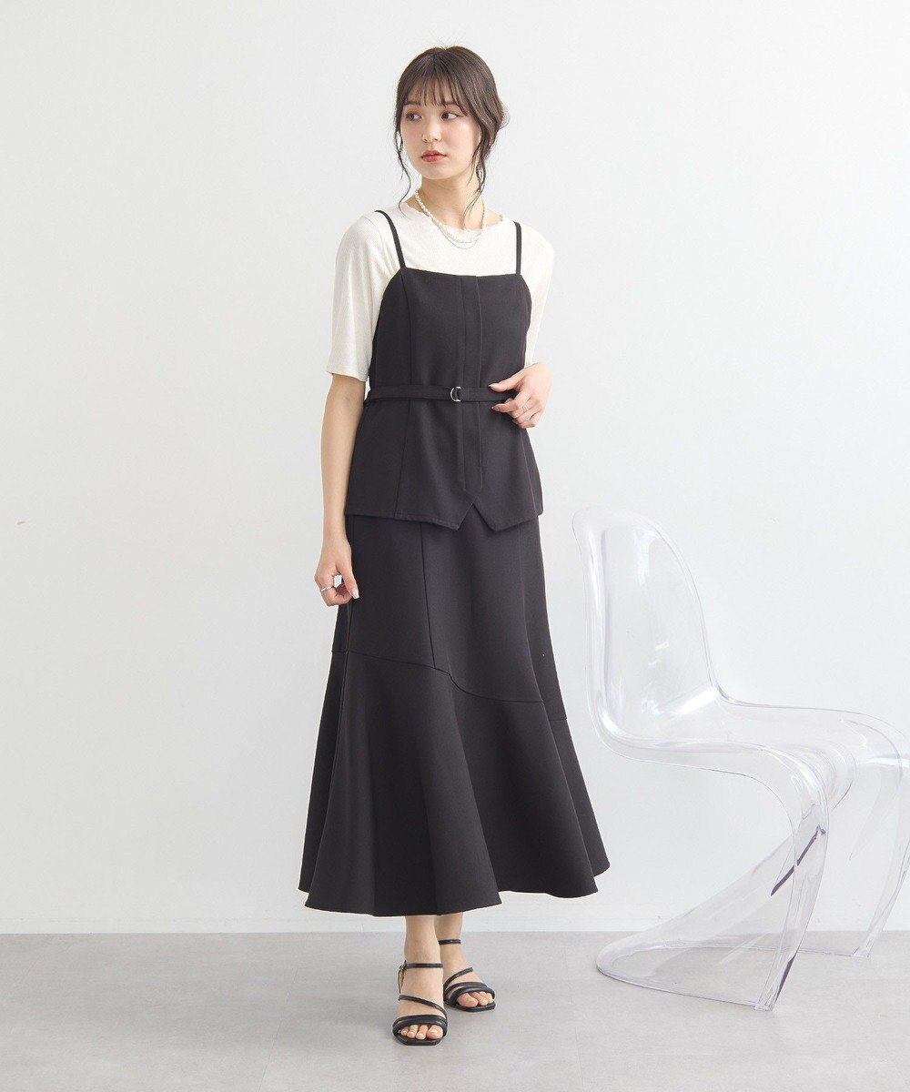 earth music&ecology リブメローショートスリーブプルオーバー 