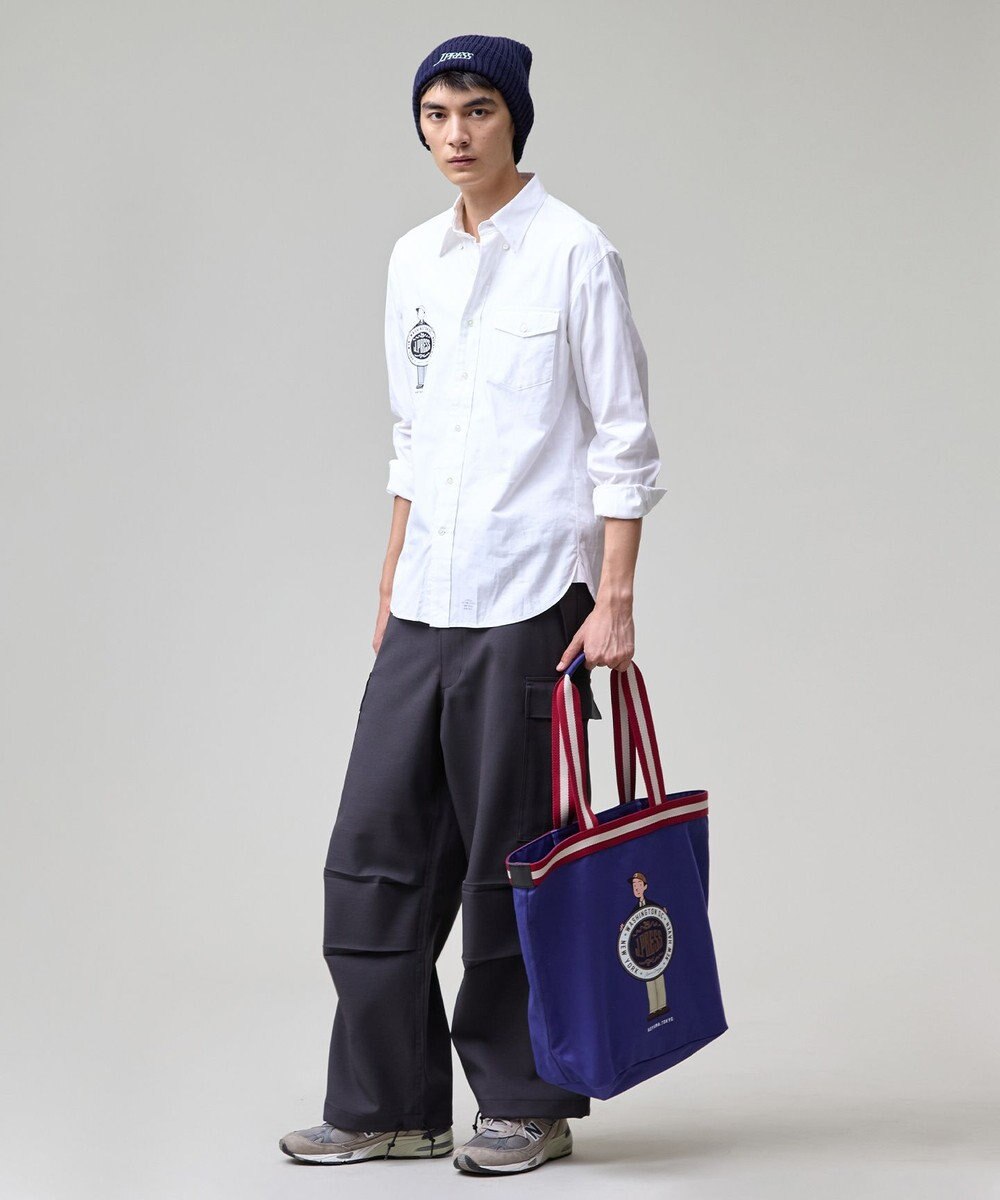 J.PRESS MEN 【AaronChang】【UNISEX】ピンオックス シャツ / B.D. 