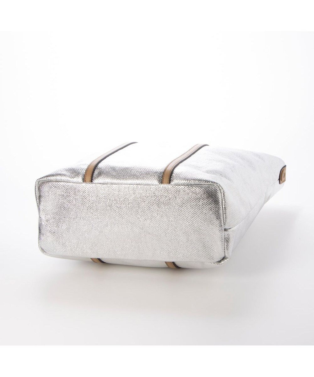 UNBILLION カシュカシュ cachecache / メタリックキャンバス1枚仕立て2wayトートバッグ 