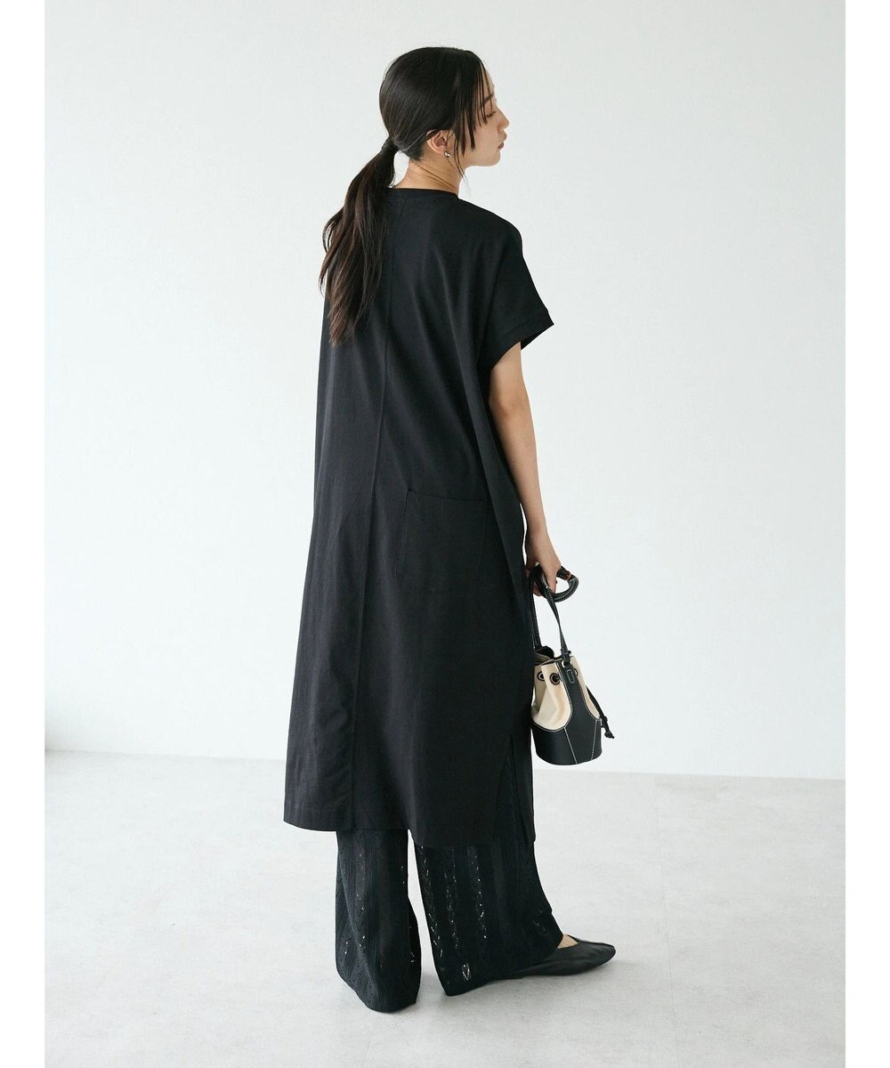 CRAFT STANDARD BOUTIQUE ヴィンテージ風天竺ワンポイントワンピース 