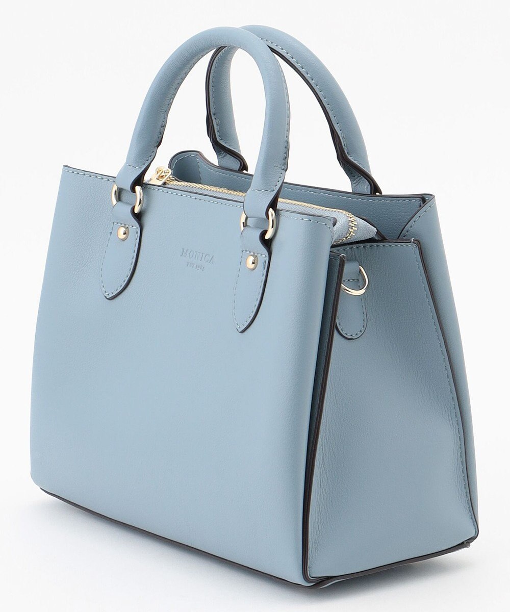 LA BAGAGERIE 【MONICA】スクエア2WAYハンドバッグ 