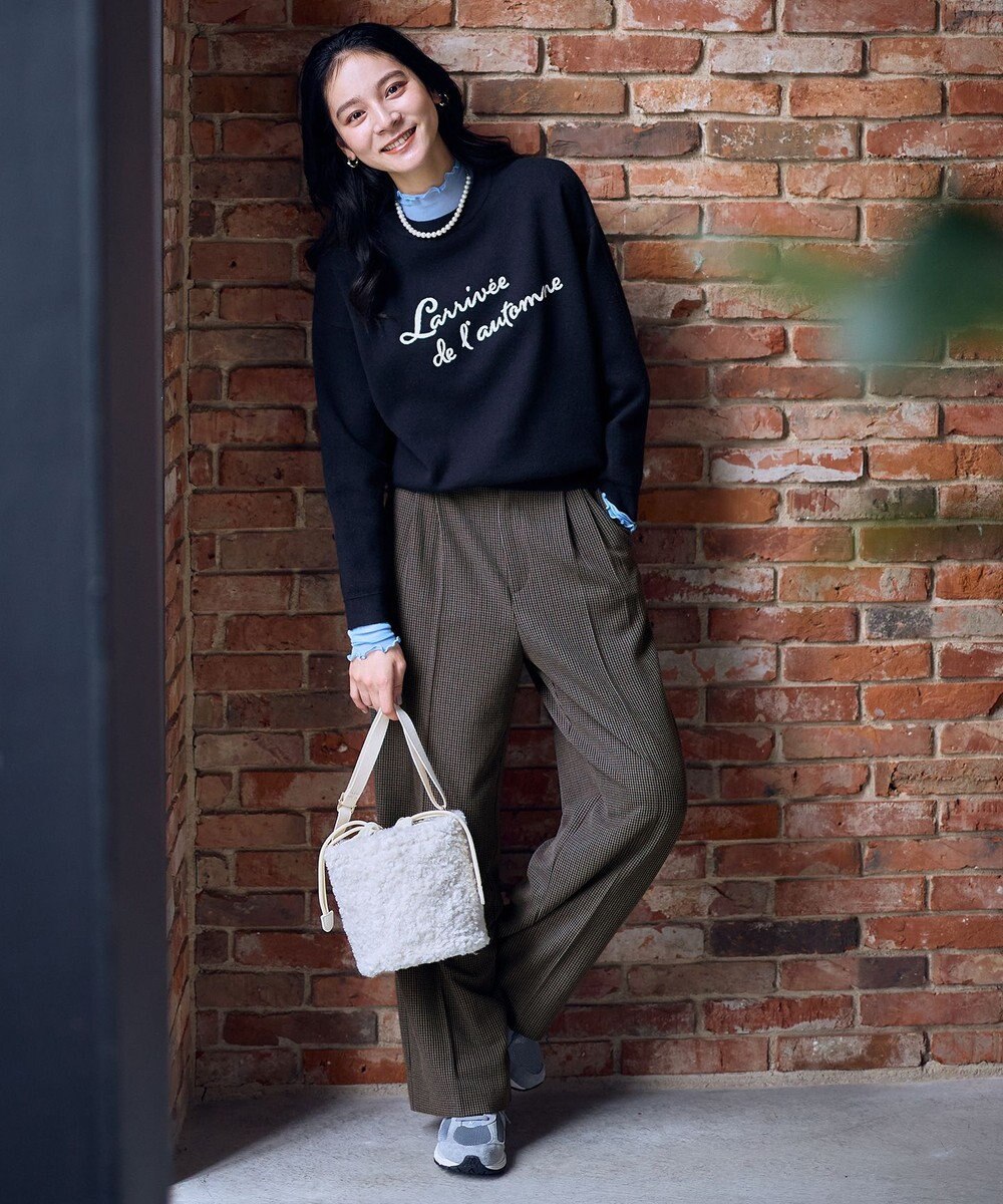 ANY 刺繍ロゴニット 