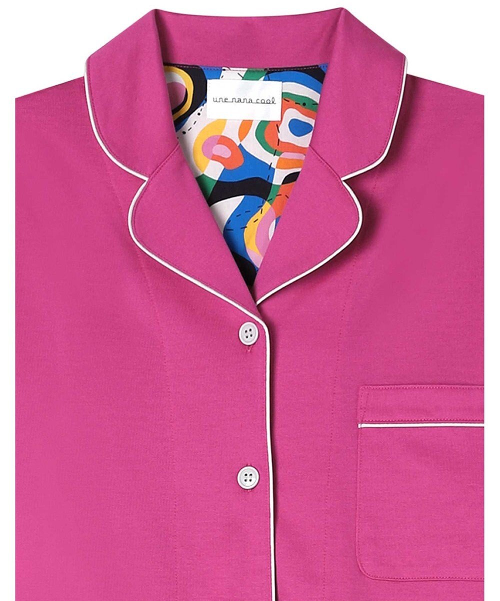 une nana cool 【綿100%】40/2コーマ天竺シルケットパジャマ MADE WITH LIBERTY FABRIC 