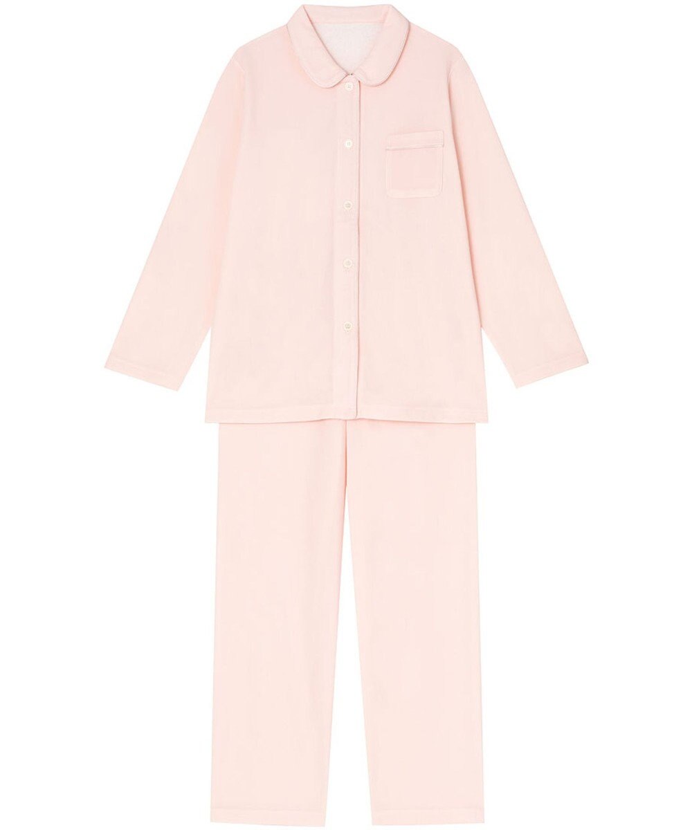 Wing 【パジャマ】　長袖・長ズボン　綿100％（表側・肌側）　パイル素材（肌側）　ウイング／ワコール　EP8092 