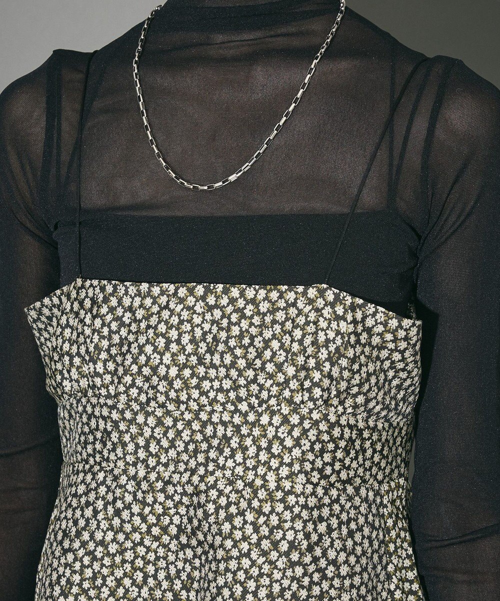 Green Parks ジャガードキャミワンピース 