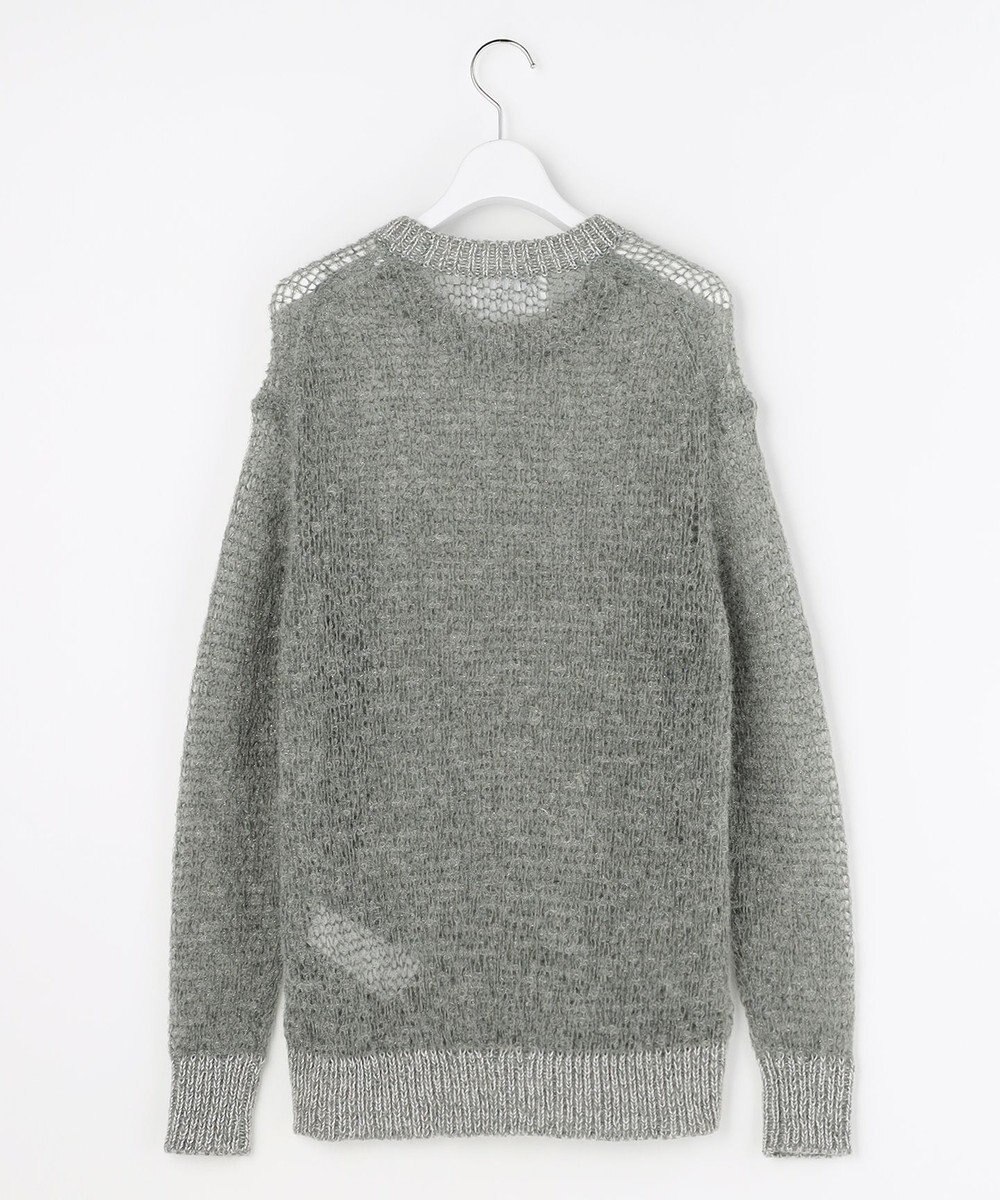 自由区 【カトリエムブーケ】Mohair lumineuxラメプルオーバ ーニット 