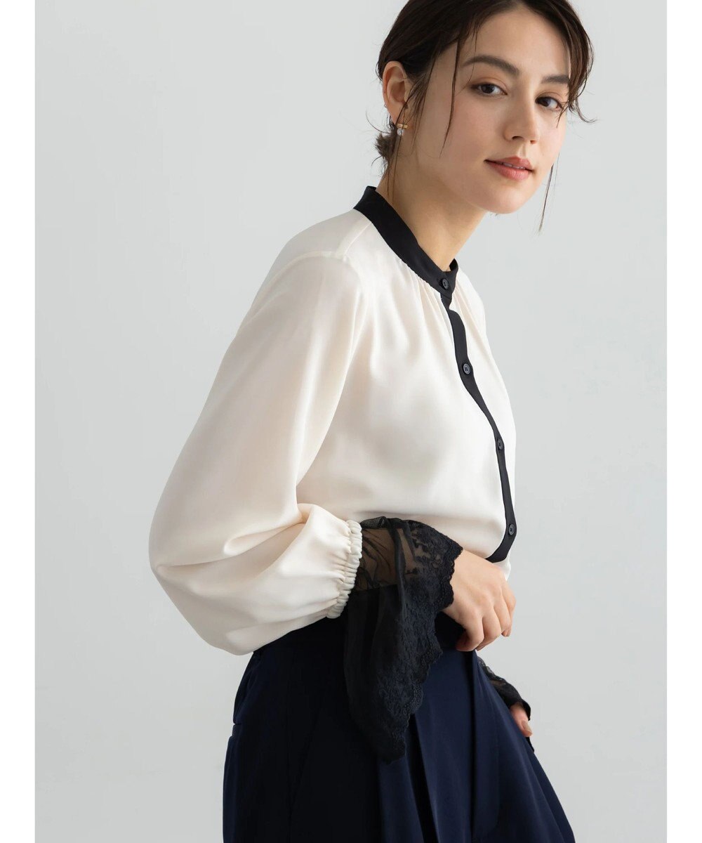 Te chichi 【セレモニーアイテム】レースカフスブラウス 
