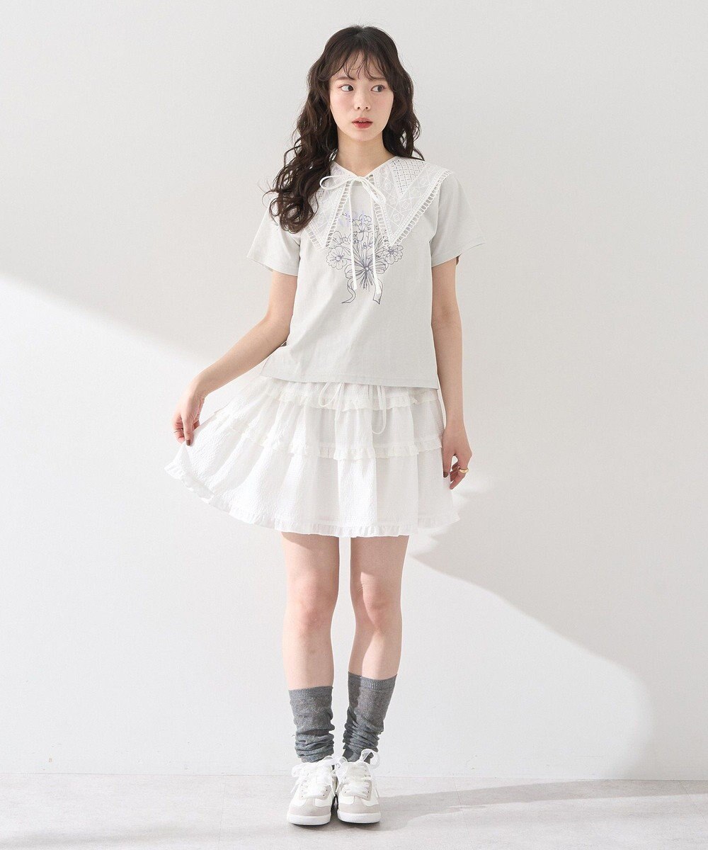 earth music&ecology アソートロマンティックグラフィックＴ 