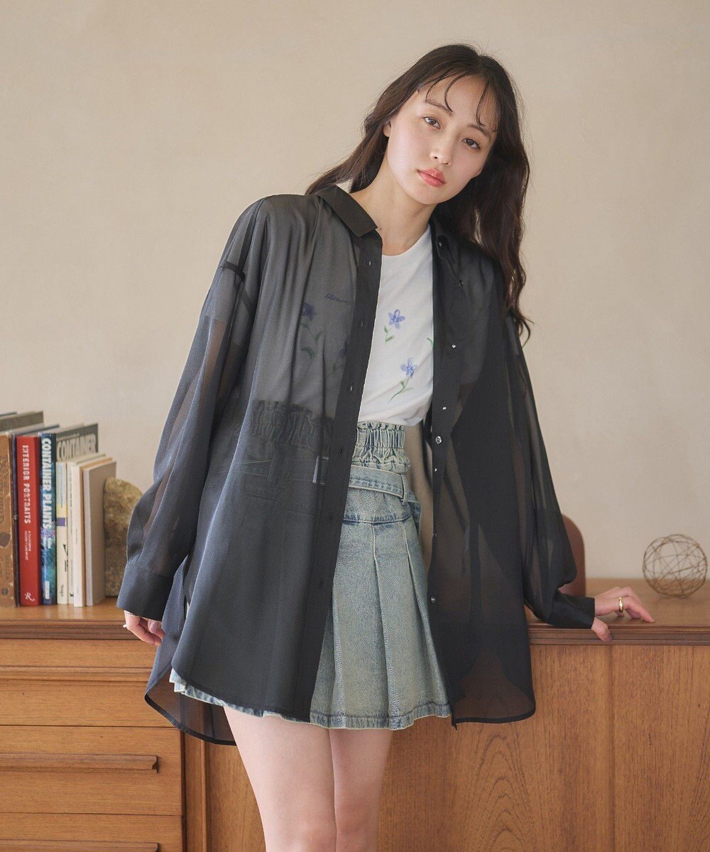 earth music&ecology アソートロマンティックグラフィックＴ 