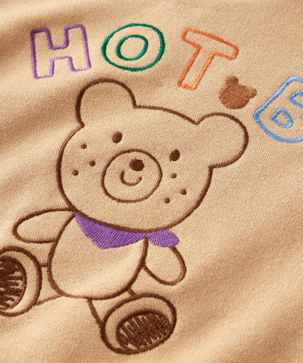 MIKI HOUSE HOT BISCUITS 【80-110cm】【NEW Color Series】裏毛パイル素材 フレアワンピース 