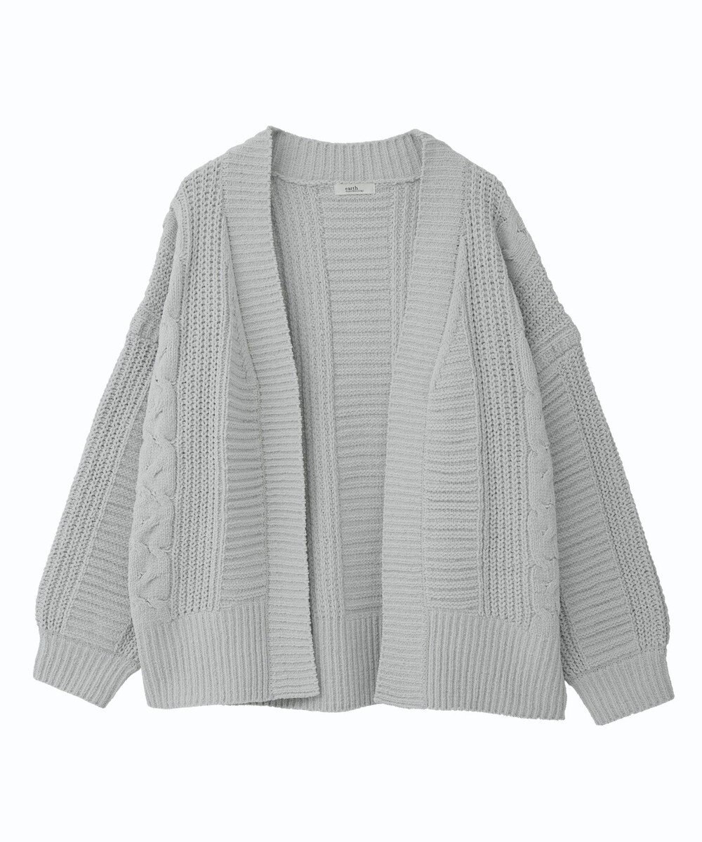 earth music&ecology マットモールカーディガン 