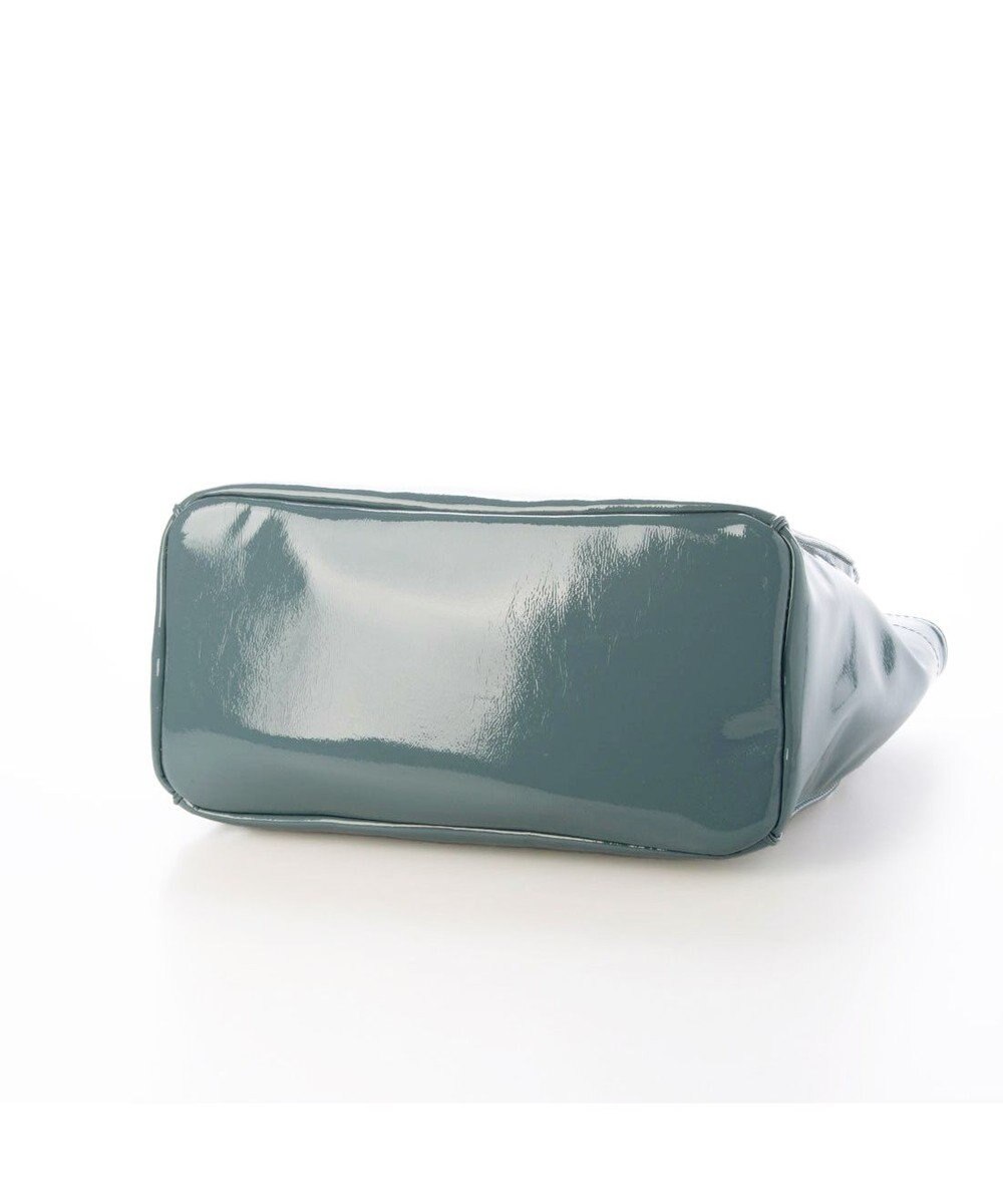 UNBILLION カシュカシュ cachecache / ソフトエナメルスクエア手提げトートS 