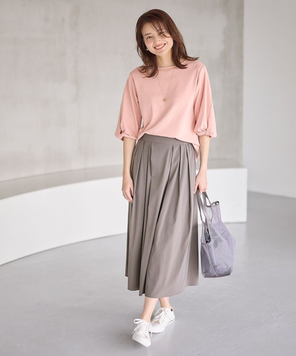 ANY 【WEB限定】シルケットスムース ツイストリーブプルオーバー 