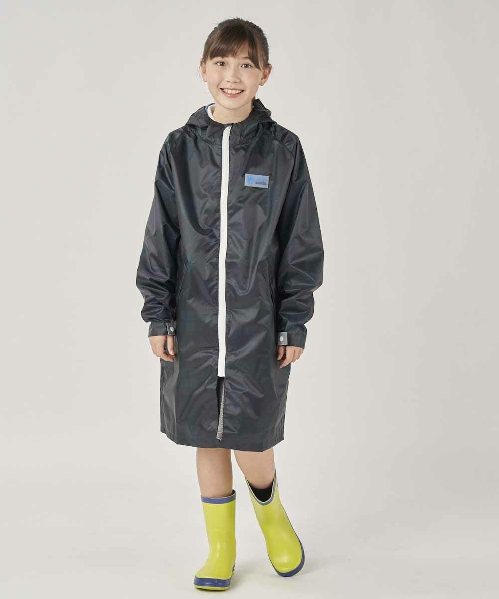BEAMS SCHOOL レインコート ランドセル対応／収納袋付き 