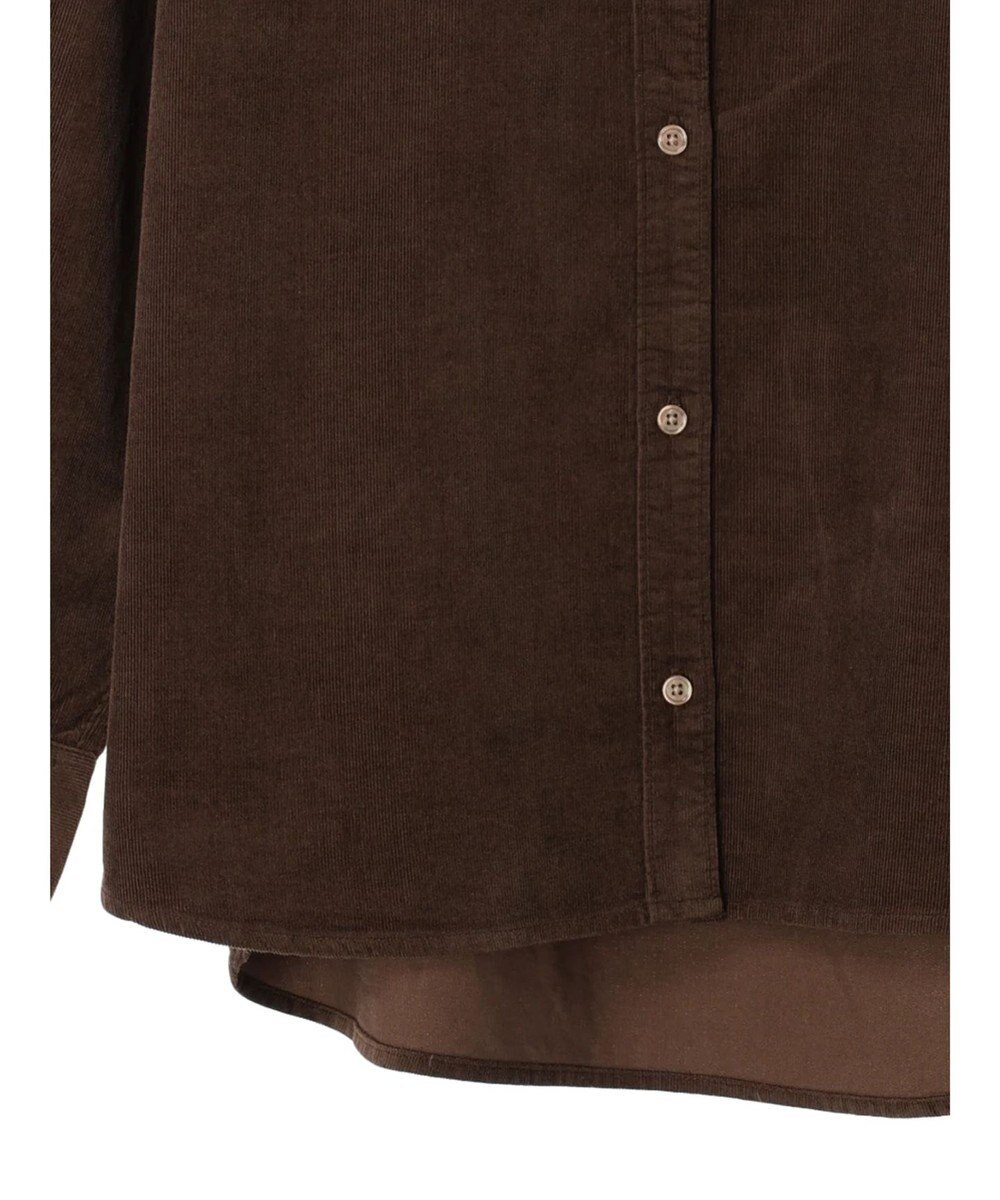 CRAFT STANDARD BOUTIQUE コーデュロイバンドカラーシャツ 