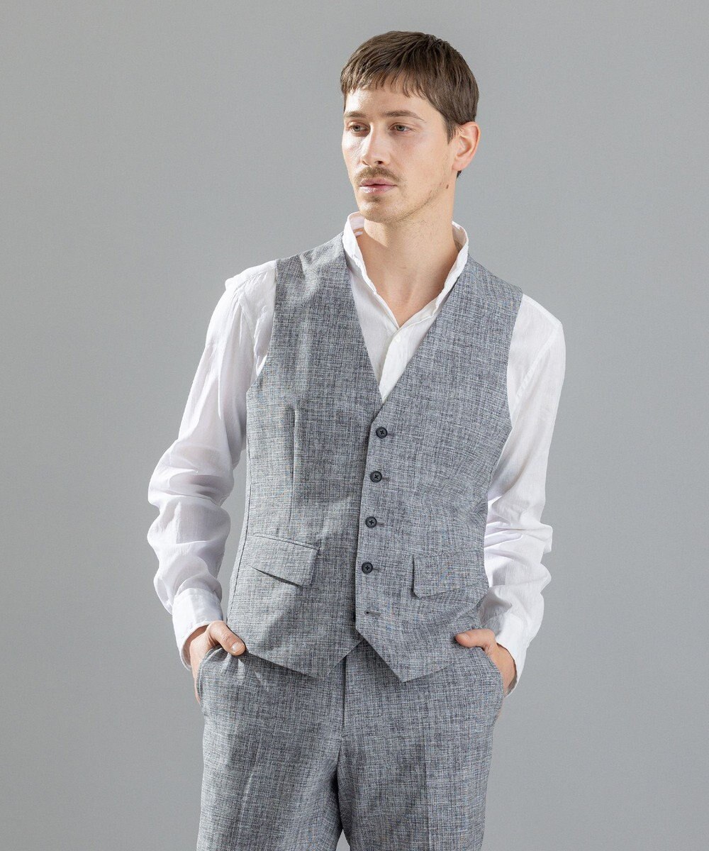 JOSEPH HOMME クールドッツストレッチ　ジレ 