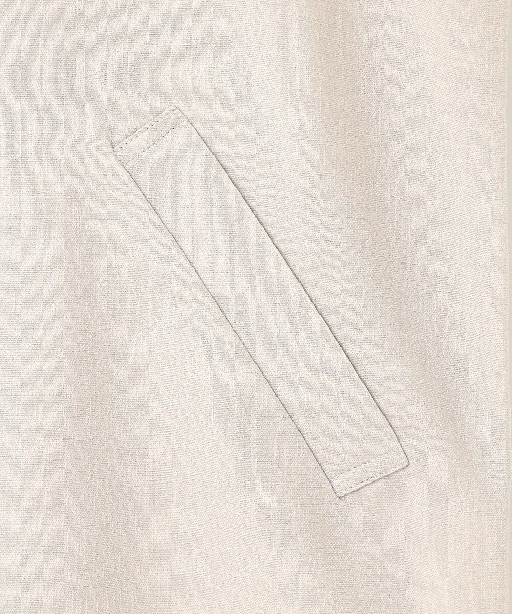 自由区 【カタログ掲載・セットアップ対応・接触冷感・UVカット・洗える】ライトリネンライクショートスリーブ ジャケット 