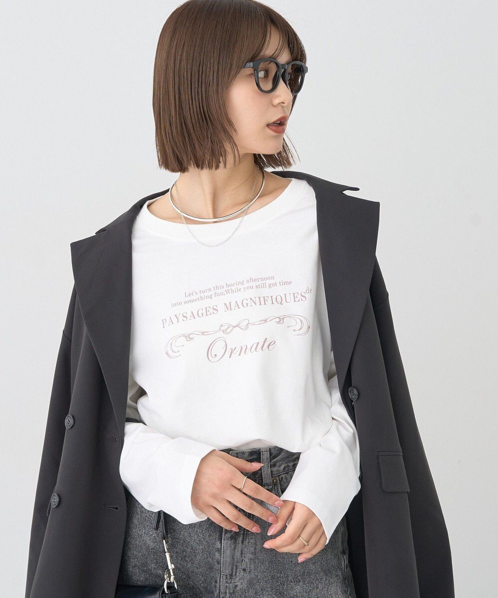 earth music&ecology 【綿100】アソートグラフィックロンＴＥＥ 