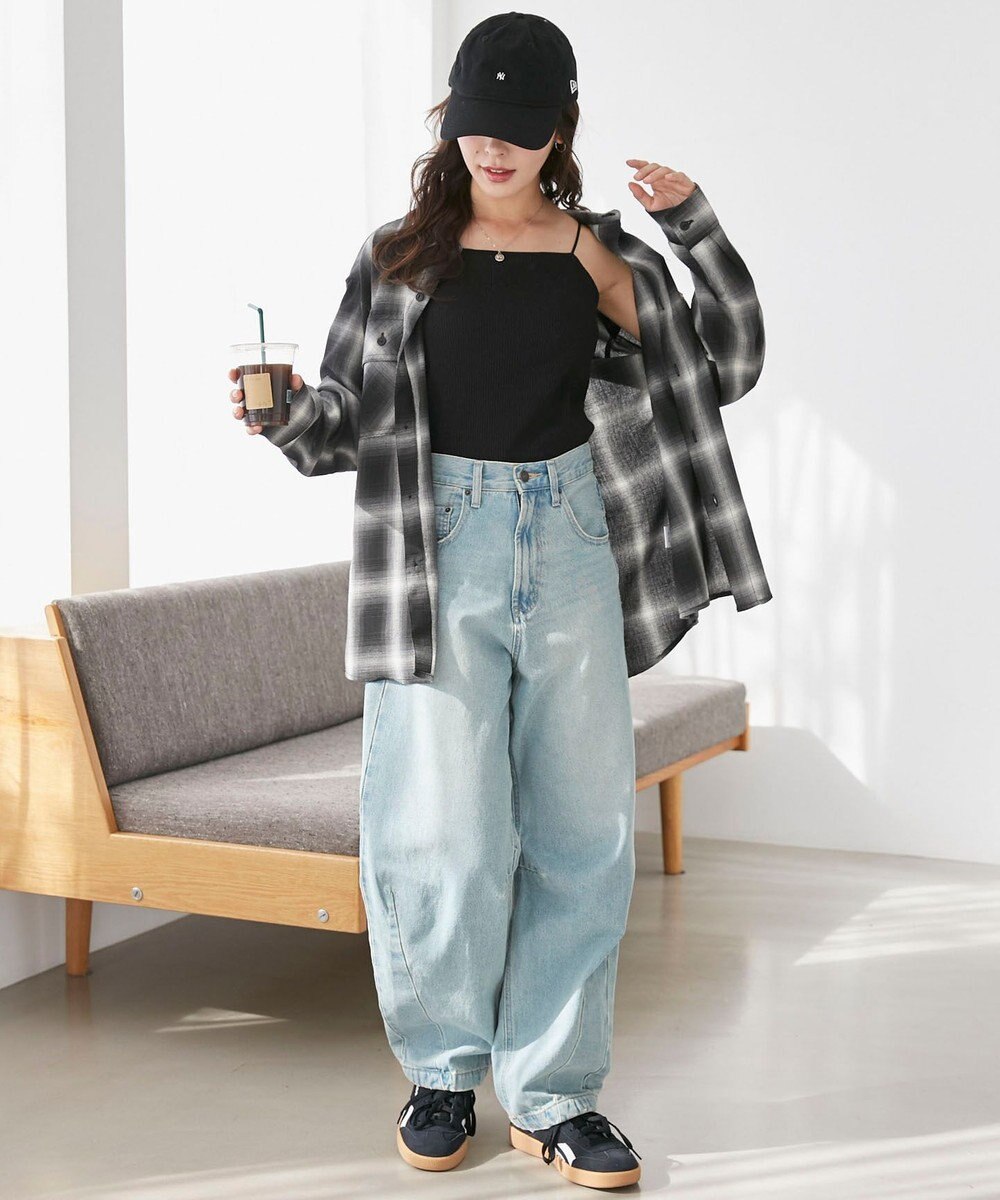 WEGO 【カップ付きインナー】なちゅ盛れカップインキャミ 