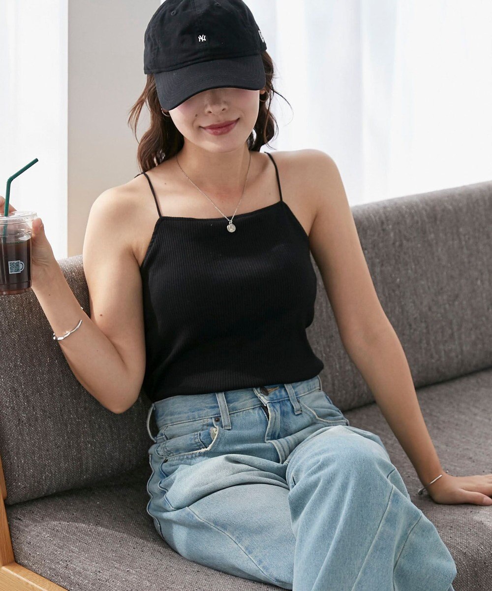 WEGO 【カップ付きインナー】なちゅ盛れカップインキャミ 