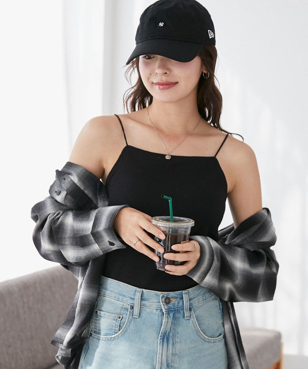 WEGO 【カップ付きインナー】なちゅ盛れカップインキャミ 