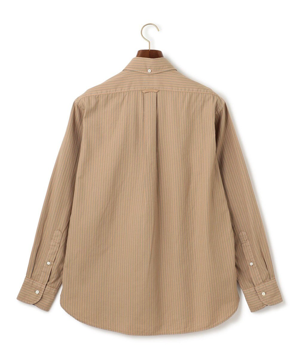 J.PRESS MEN 【大人気バックブル】オックスフォードストライプ チェック ガーメントダイ シャツ 