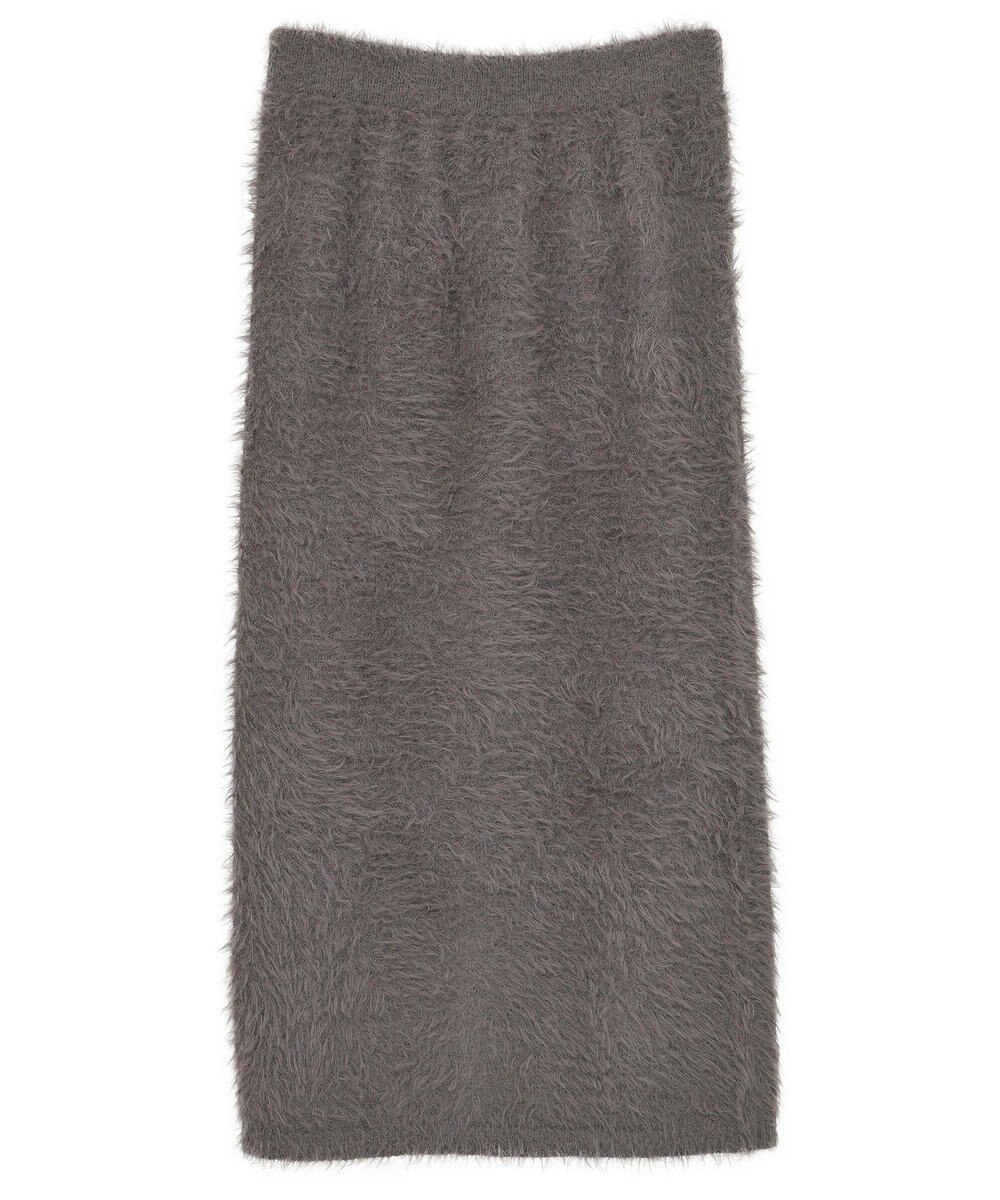 Green Parks シャギーニットスカート 