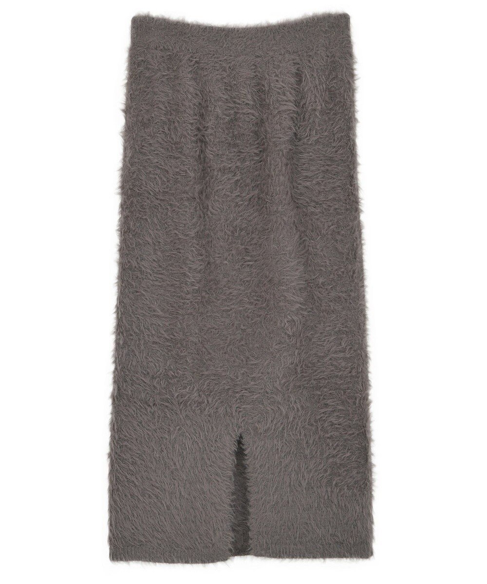 Green Parks シャギーニットスカート 