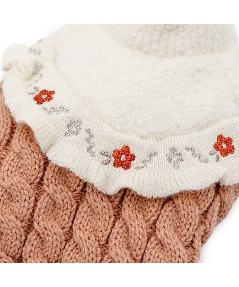 PET PARADISE ペットパラダイス バイカラー ニット 《ピンク》 小型犬 