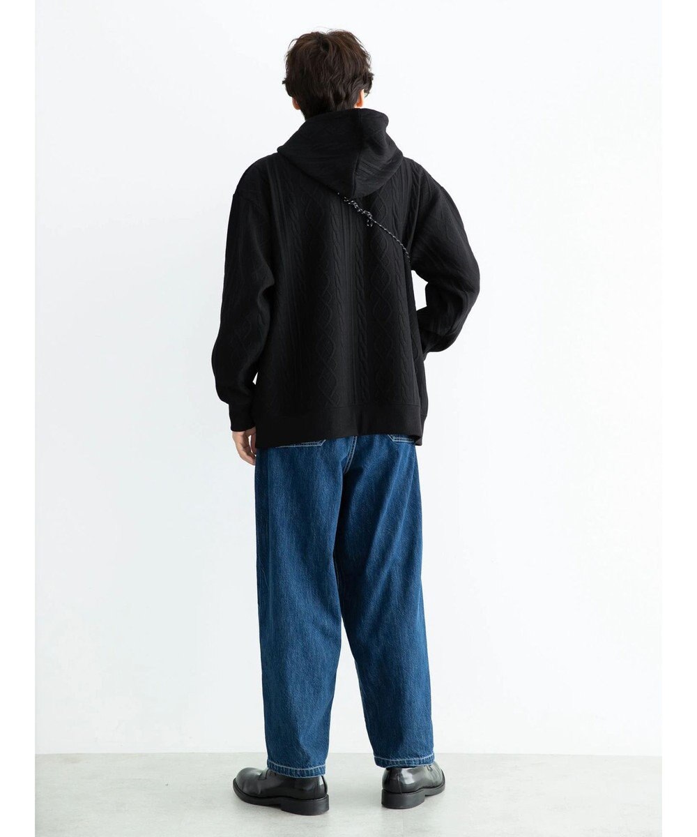 CRAFT STANDARD BOUTIQUE ケーブル柄カットパーカー1 