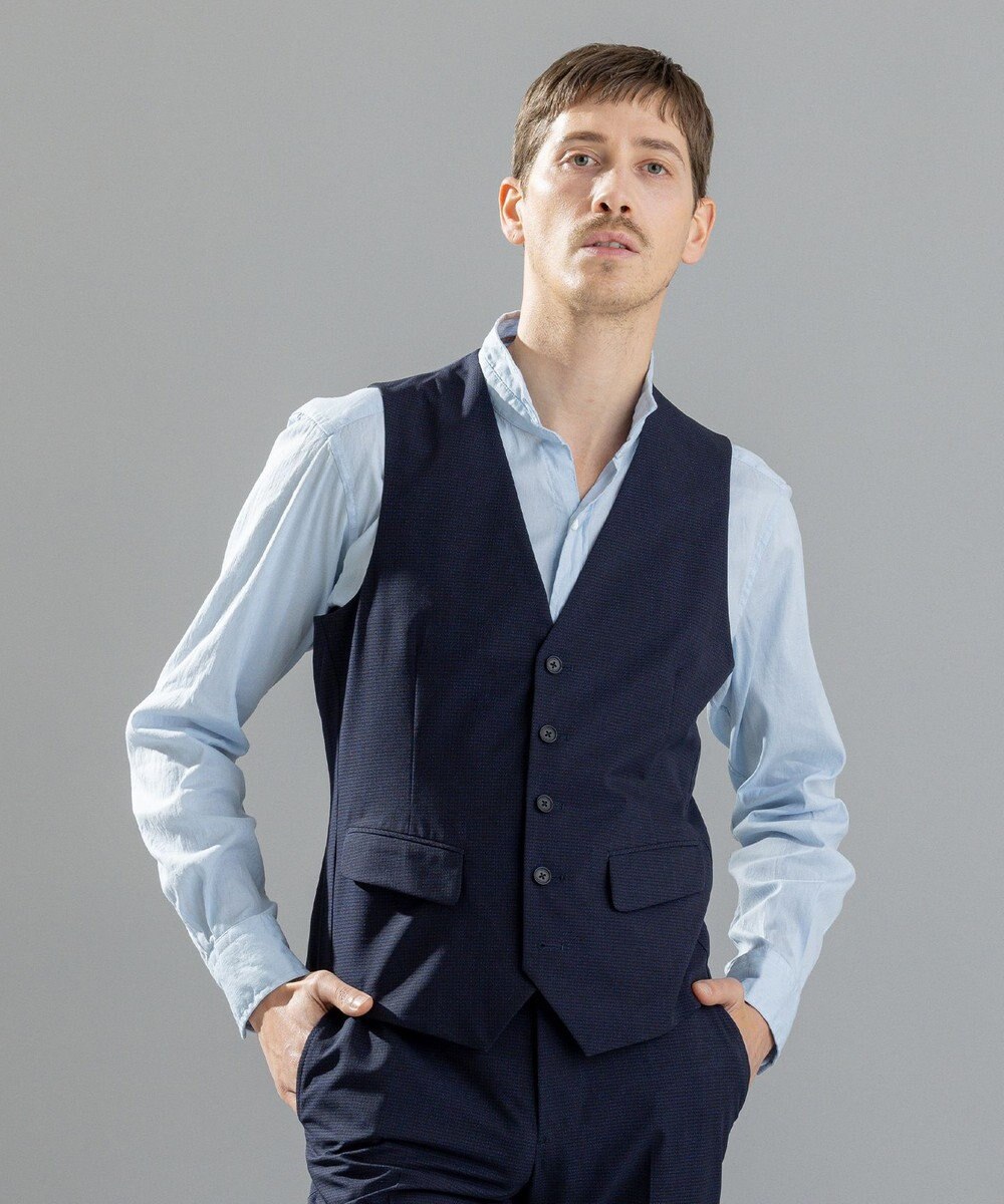 JOSEPH HOMME クールドッツストレッチ　ジレ 