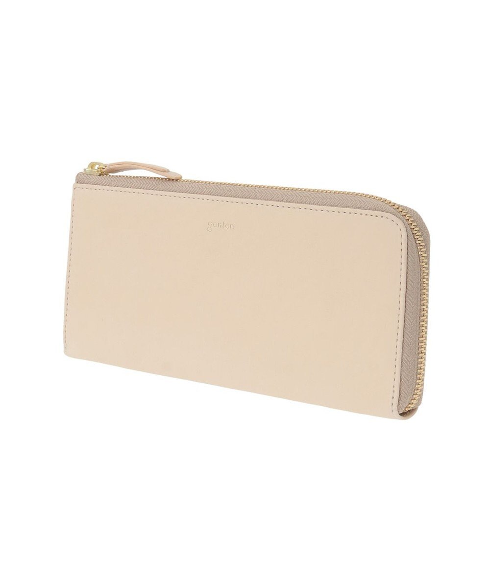 genten ピア  Lファスナー長財布 