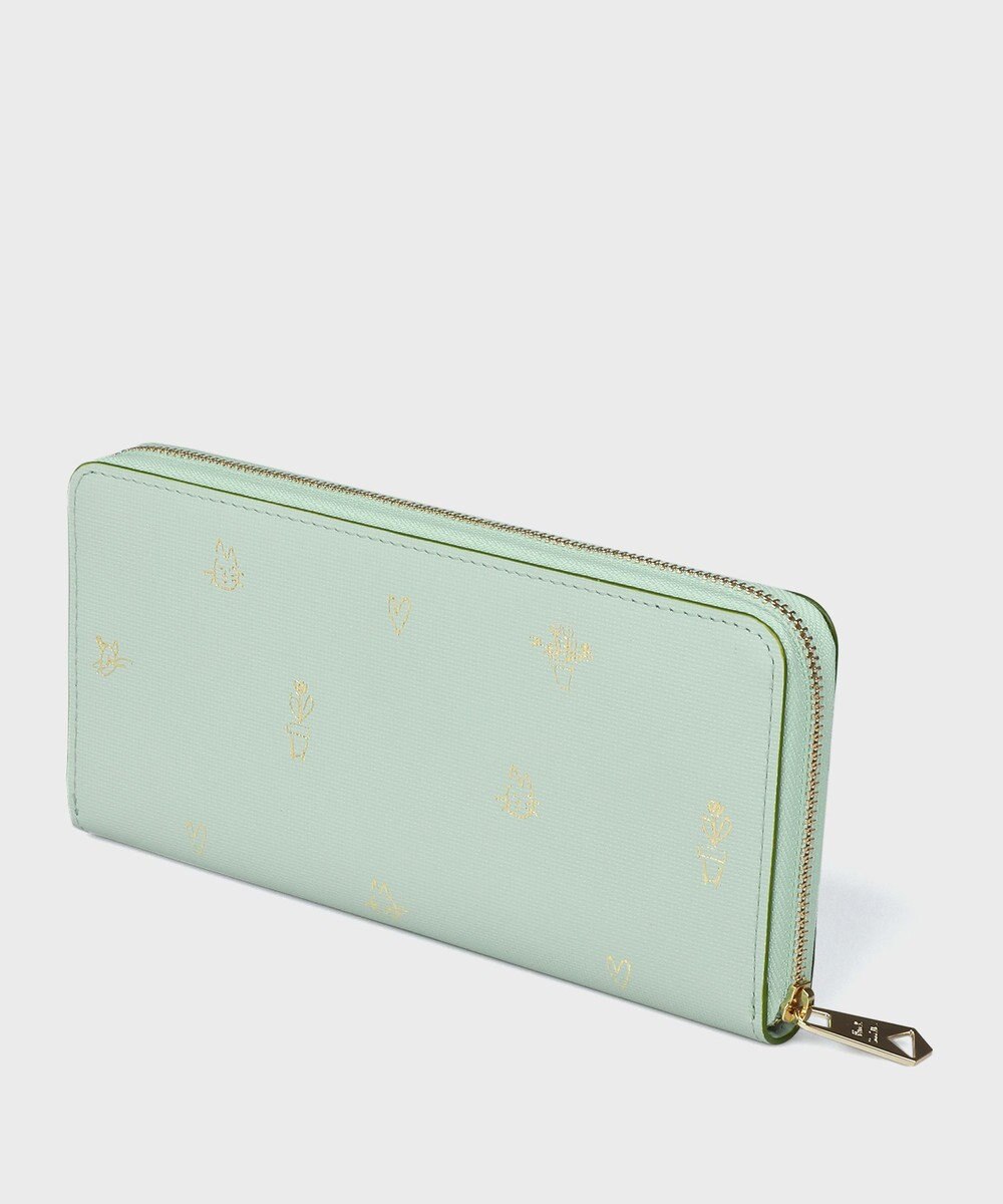 Paul Smith ミックスドゥードゥル ラウンドジップ 長財布 