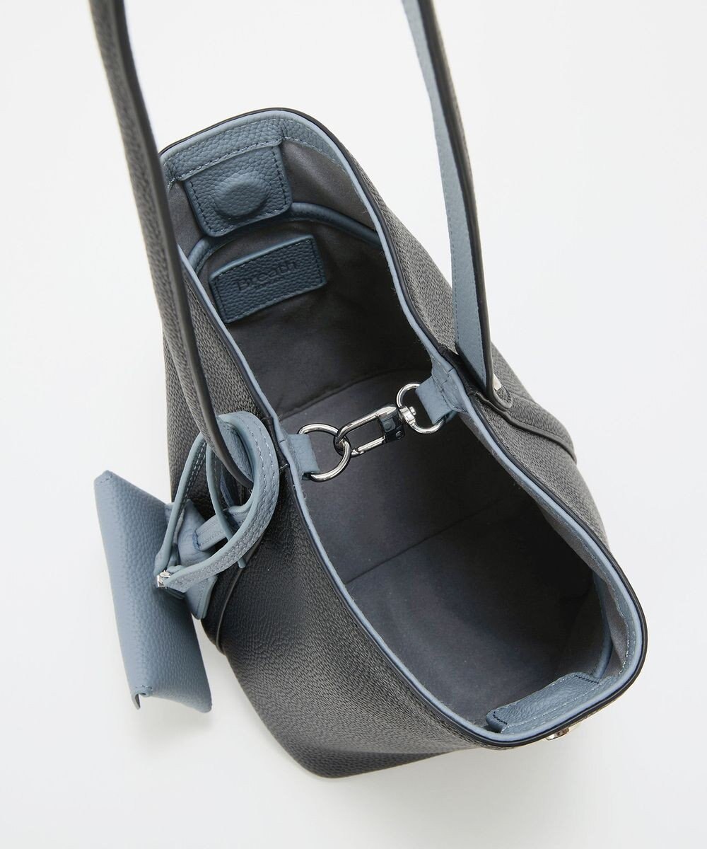 TOPKAPI 【Breath TOPKAPI】DUAL デュアル シュリンクレザー バイカラー 2way ワンハンドル ショルダーバッグ チャーム付き 