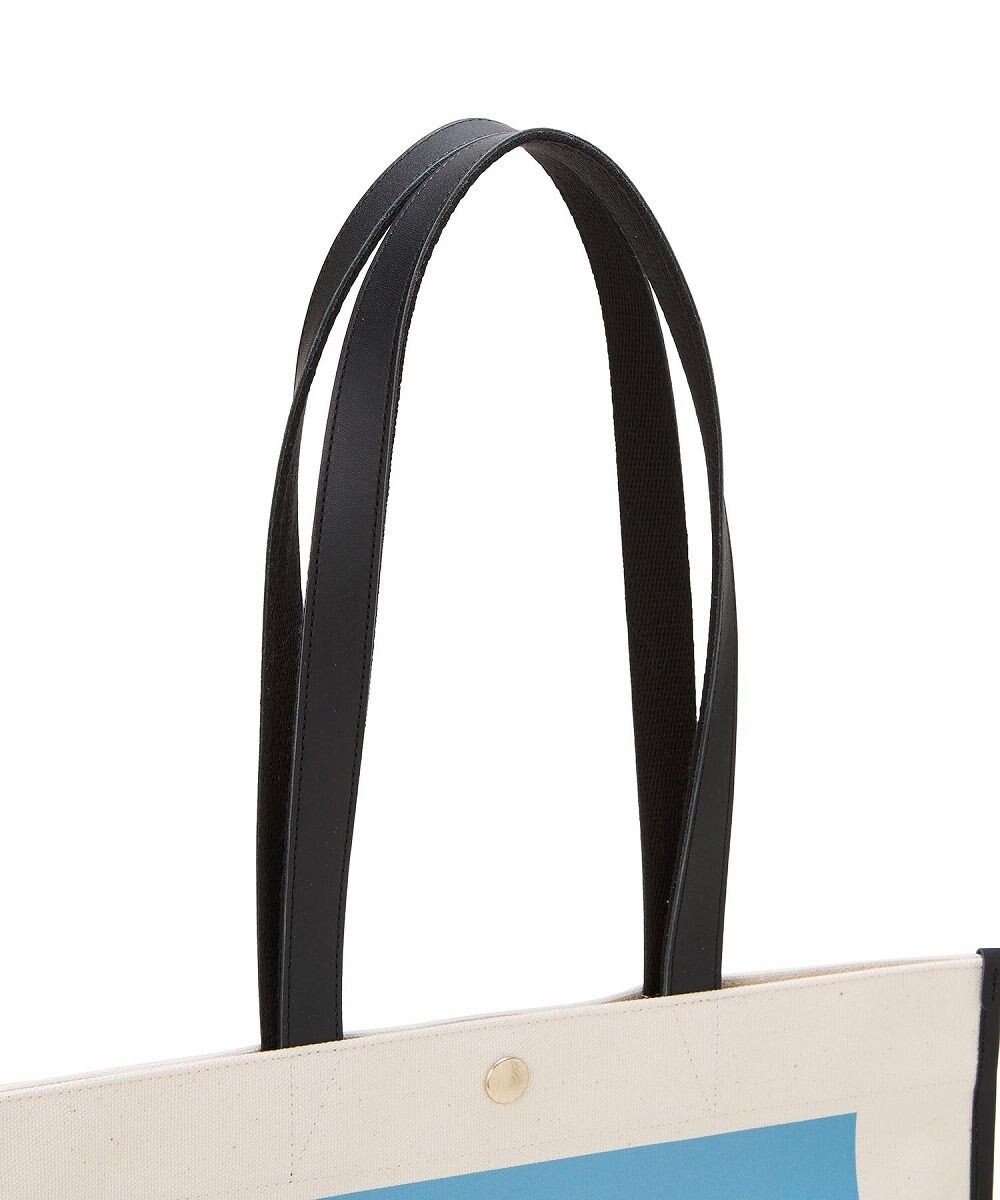 TOPKAPI 【Breath TOPKAPI】サヴィニャック × Breath TOPKAPI アート プリント フラット オーガニックキャンバス トート バッグ 