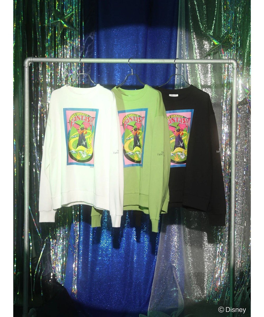 Green Parks ＦＡＮＴＡＳＩＡ／ポスタープリント裏毛プルオーバー 