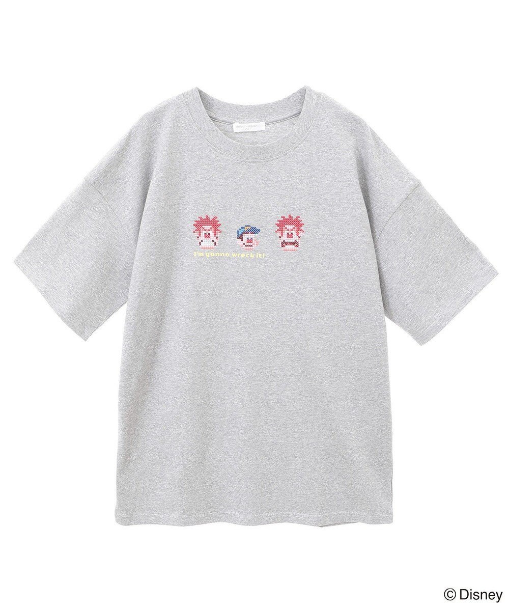 Green Parks シュガーラッシュ　／　クロスステッチ刺繡半袖ＴＥＥ 