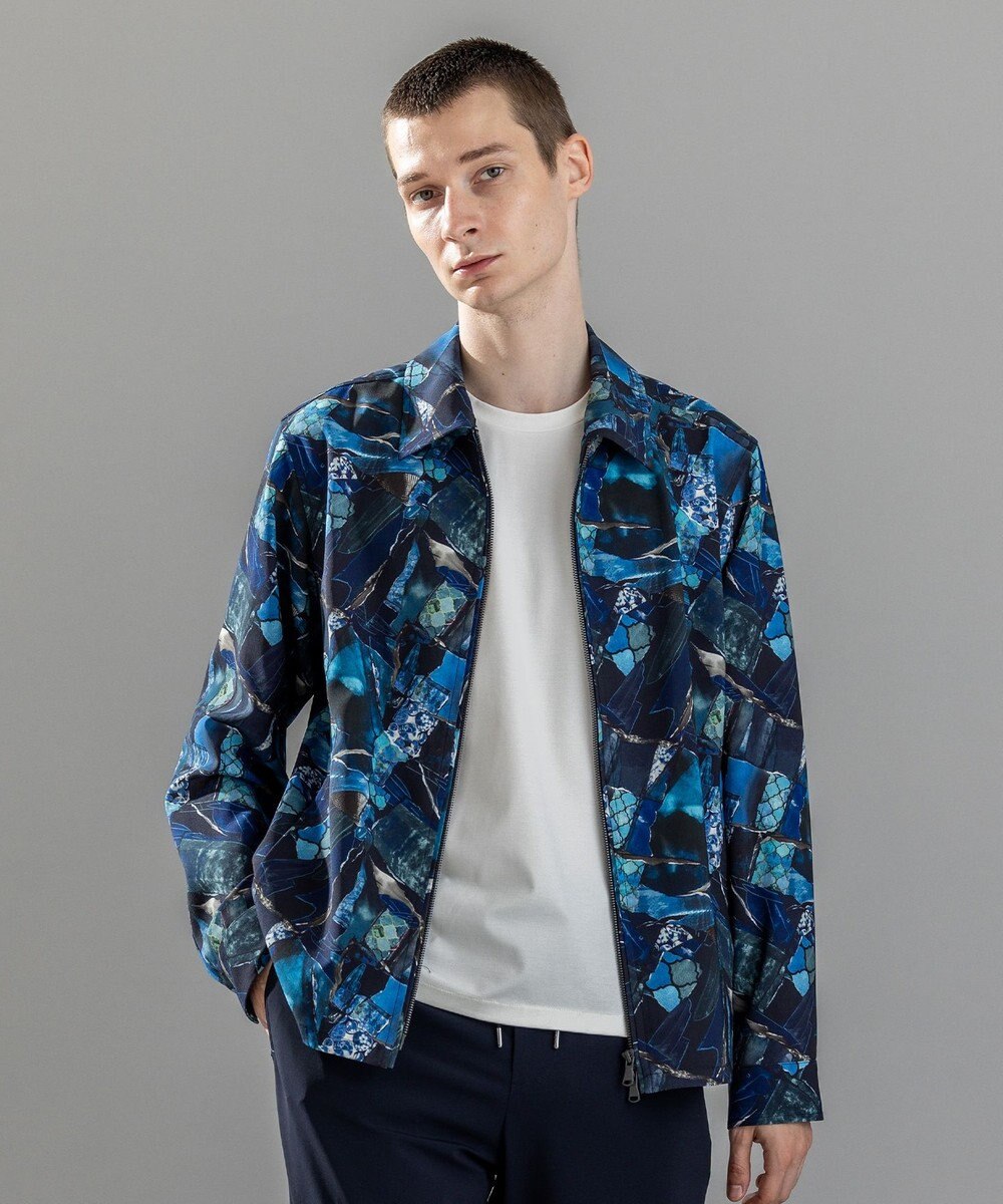 JOSEPH HOMME テクノボイルストレッチ ジップアップブルゾン 