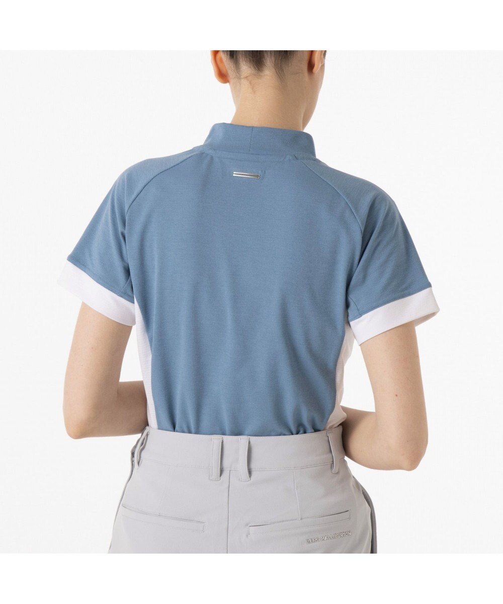 ZERO HALLIBURTON 【吸水速乾・UVケア】 ベーシックモックネックTシャツ ZHG-W5S6a 82980 