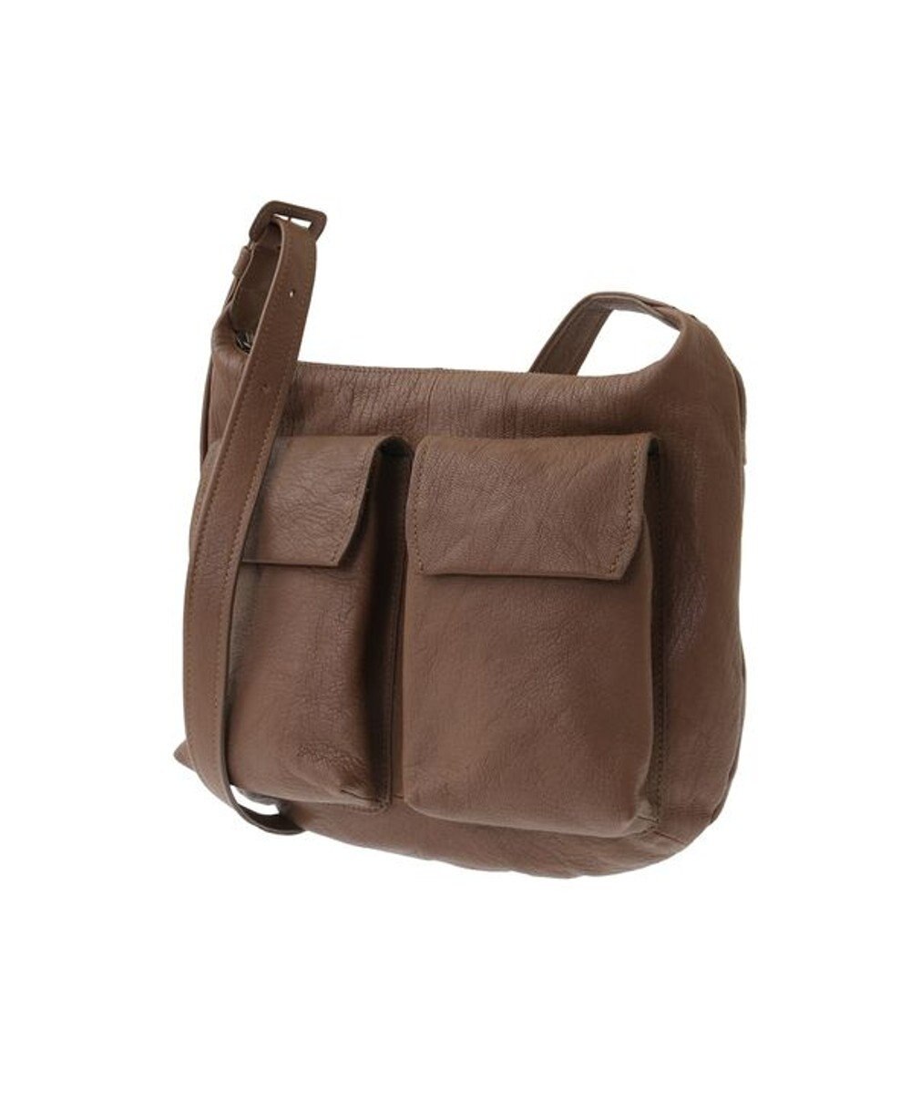 genten ゴートシュリンク ショルダーバッグ小 