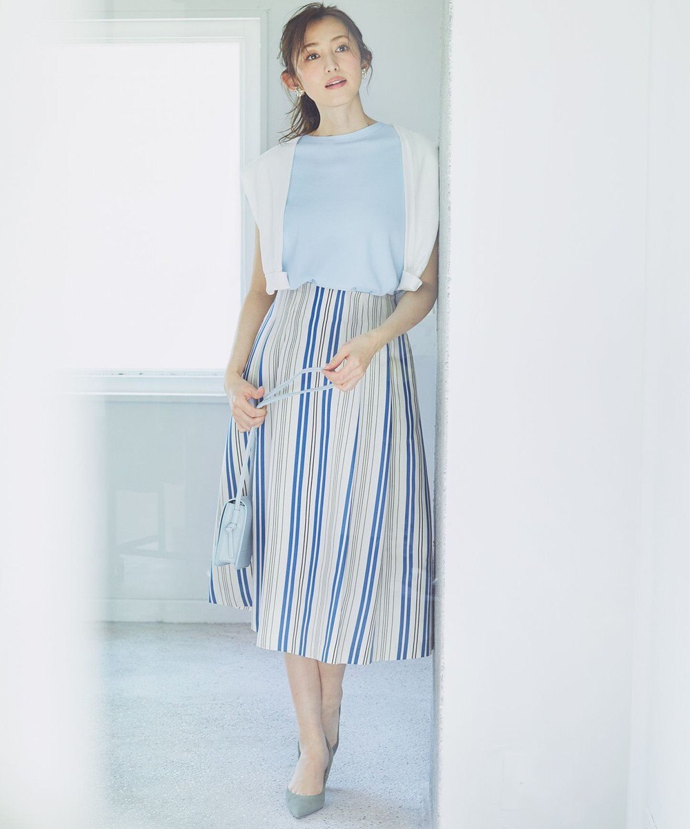 マルチストライプ フレアスカート 組曲 ファッション通販 公式通販 オンワード クローゼット マルチストライプ フレアスカート 組曲 ファッション通販 公式通販 オンワード クローゼット